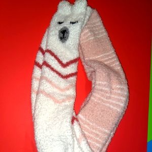 Long sock slippers
